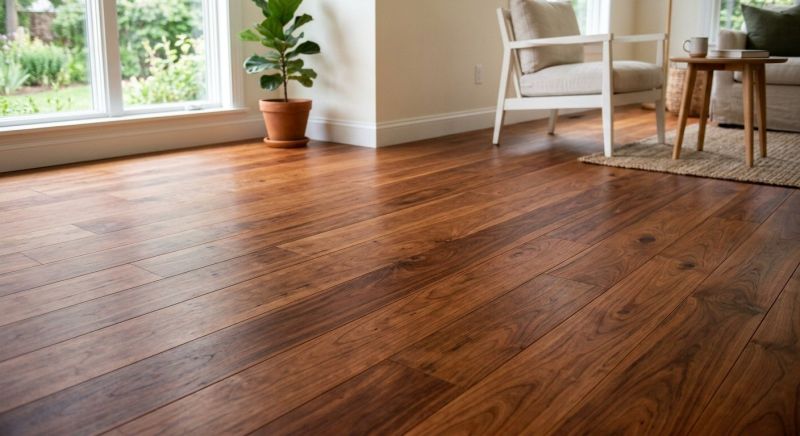 Cherry Floor Installation in Caddo Mills, TX