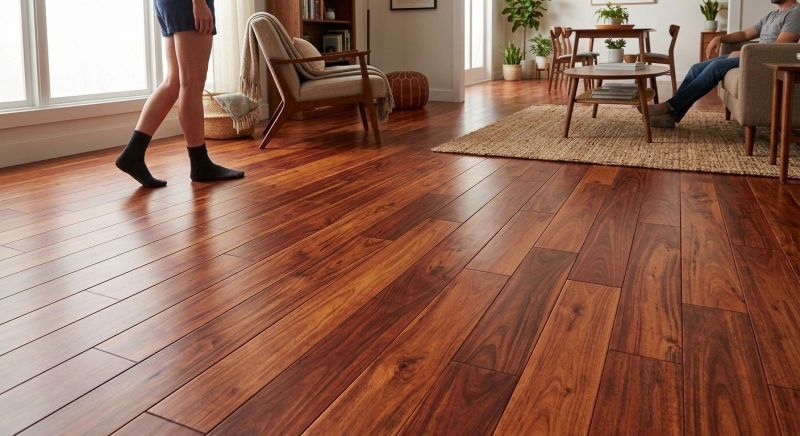 Cherry Floor Installation in Nevada, TX