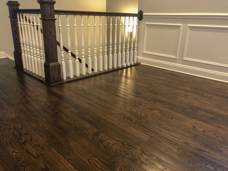 Dark Wood Floor Installation in Greenville, TX
