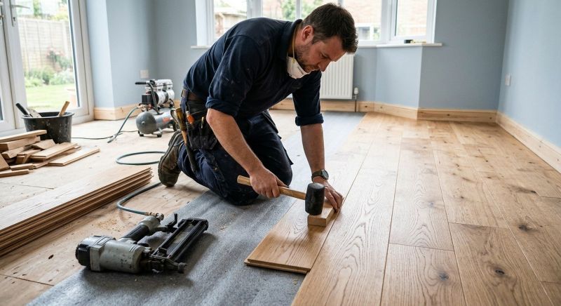 Hardwood Floor Installation in Blue Ridge, TX