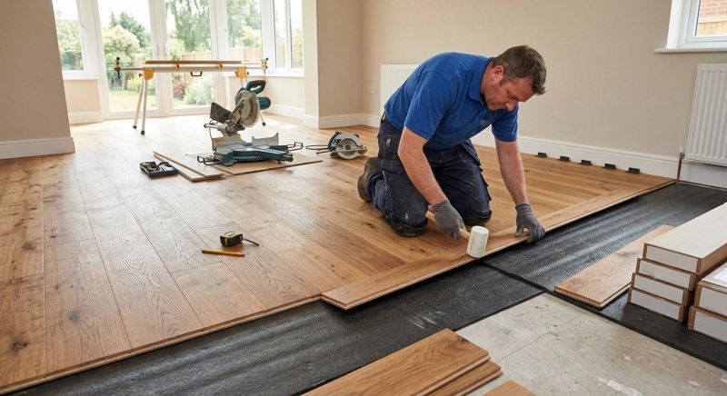 Hardwood Floor Installation in Commerce, TX