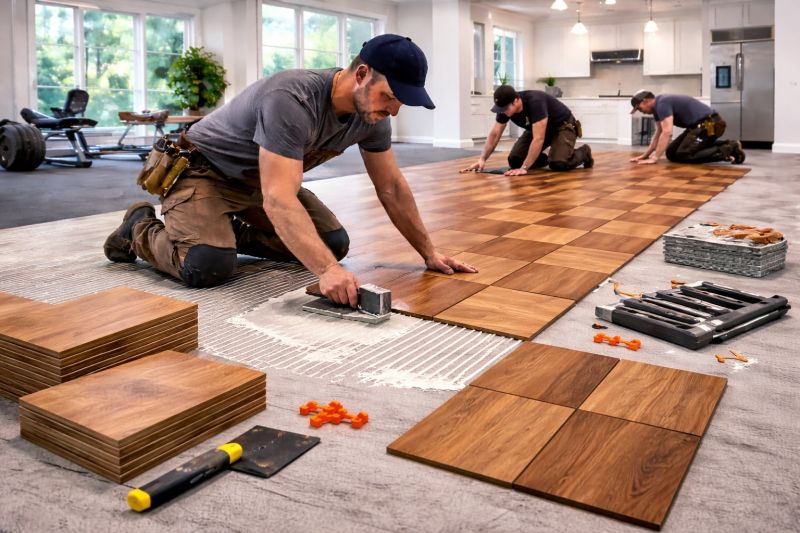 Hardwood Floor Installation in Hunt County, TX