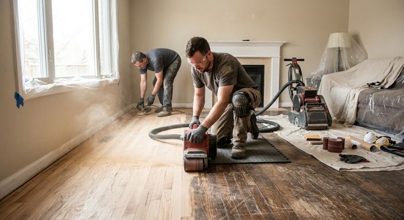 Hardwood Floor Renovation in Greenville, TX