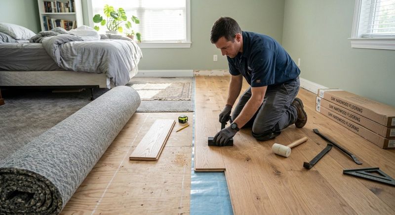 Hardwood Replacement in Trenton, TX