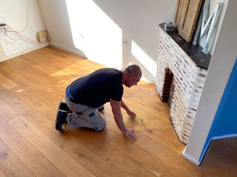 Pine Floor Installation in Greenville, TX