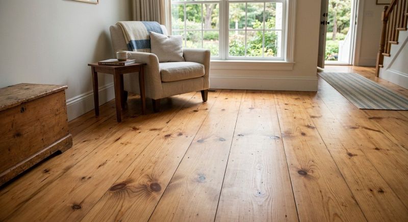 Pine Floor Installation in Greenville, TX