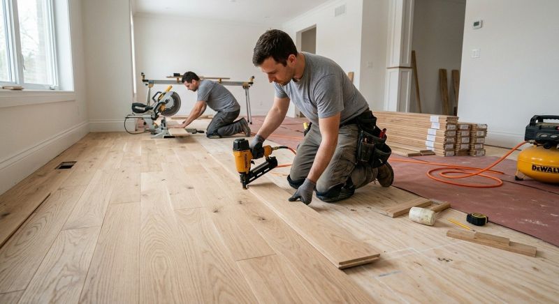 Wood Floor Replacement in Leonard, TX