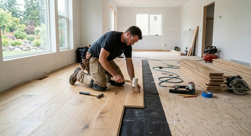 Wood Flooring Installation in Commerce, TX