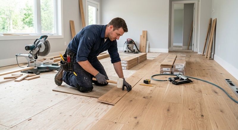 Wood Flooring Installation in Cumby, TX