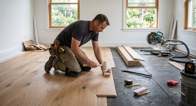 Wood Flooring Installation in Leonard, TX