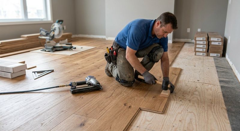 Wood Flooring Installation in Quinlan, TX